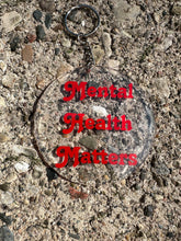Load image into Gallery viewer, Mental health awareness keychain- red
