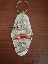 Load image into Gallery viewer, Blinged out Chanel keychain
